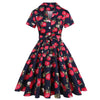 Strawberry Plus Size Vintage Klänning