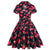 Strawberry Plus Size Vintage Klänning