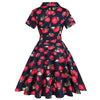 Strawberry Plus Size Vintage Klänning