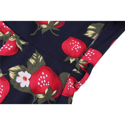Strawberry Plus Size Vintage Klänning