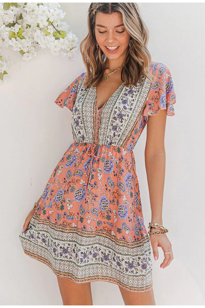 Vintage Hippie Chic Klänning