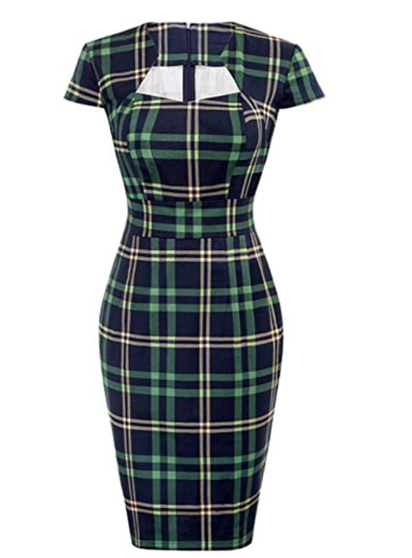 Vintage Green Day Klänning