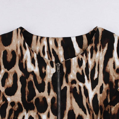 Vintage Leopardklänning