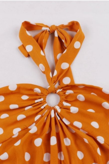 Vintage Brun Bröllopsklänning