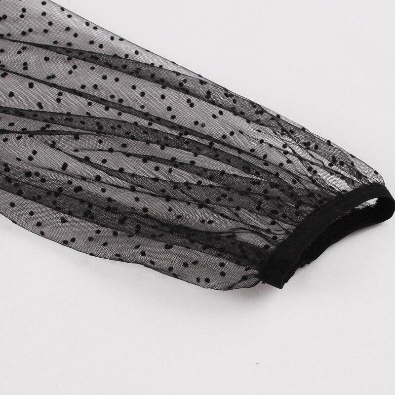 Vintage Black Dots Klänning