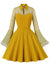 Vintage Pin Up Dress Plus Size Gul