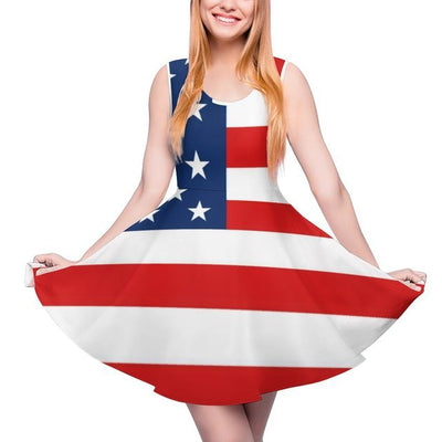 Vintage Pin Up Usa Klänning