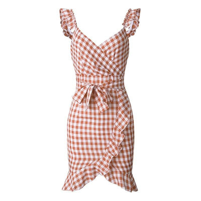Vintage Rosa Strandklänning