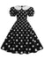 Vintage Polka Klänning