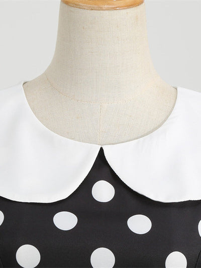 Vintage Polka Klänning