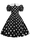 Vintage Polka Klänning