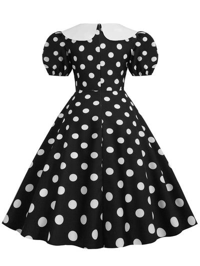 Vintage Polka Klänning
