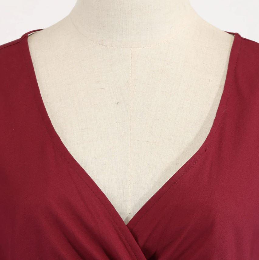 Vintage Rockabilly Klänning 50-Tal Carmine