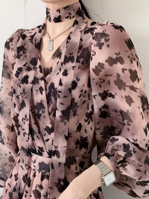 Vintage Rosa Klänning Från 1940-Talet