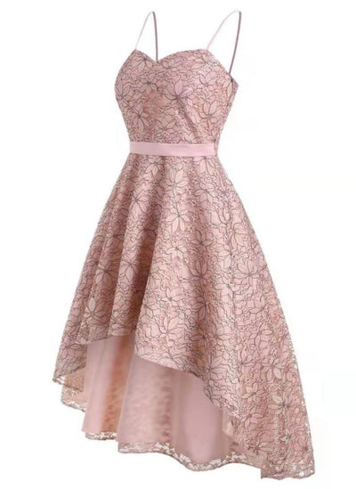 Vintage Rose Broderiklänning