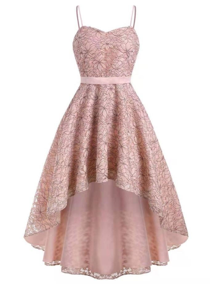 Vintage Rose Broderiklänning