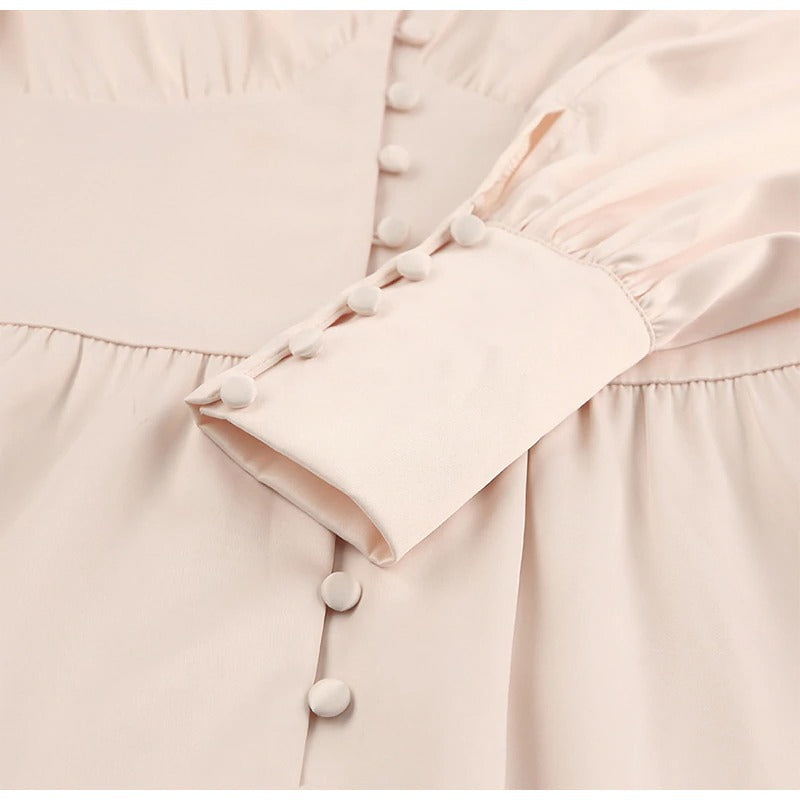 Vintage Satin Klänning