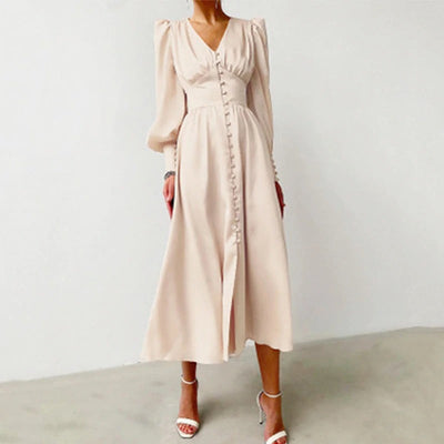 Vintage Satin Klänning