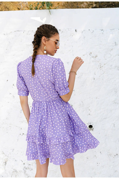 Vintage Lila Klänning