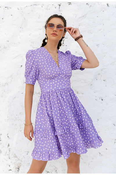 Vintage Lila Klänning