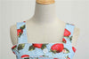 Vintage 1950 Strawberry Blue Klänning