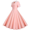 Vintage 50-Tals Rosa Klänning