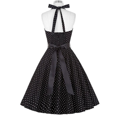 Sexig 50-Tals Pin-Up Klänning