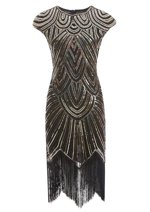 Guld 20-Talsklänning