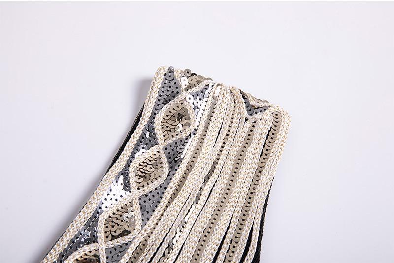 Vintage 20-Tals Mellanlång Klänning