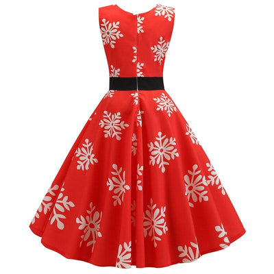 Vintage Snowflake Klänning