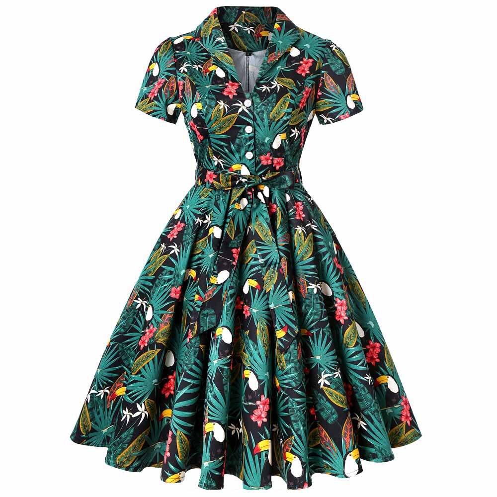 Plus Size 60-Talsklänning