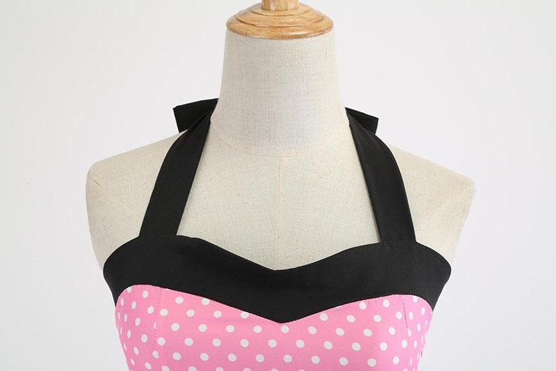 Vintage Rosa Klänning