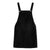 Vintage Velvet Teen Dress Black